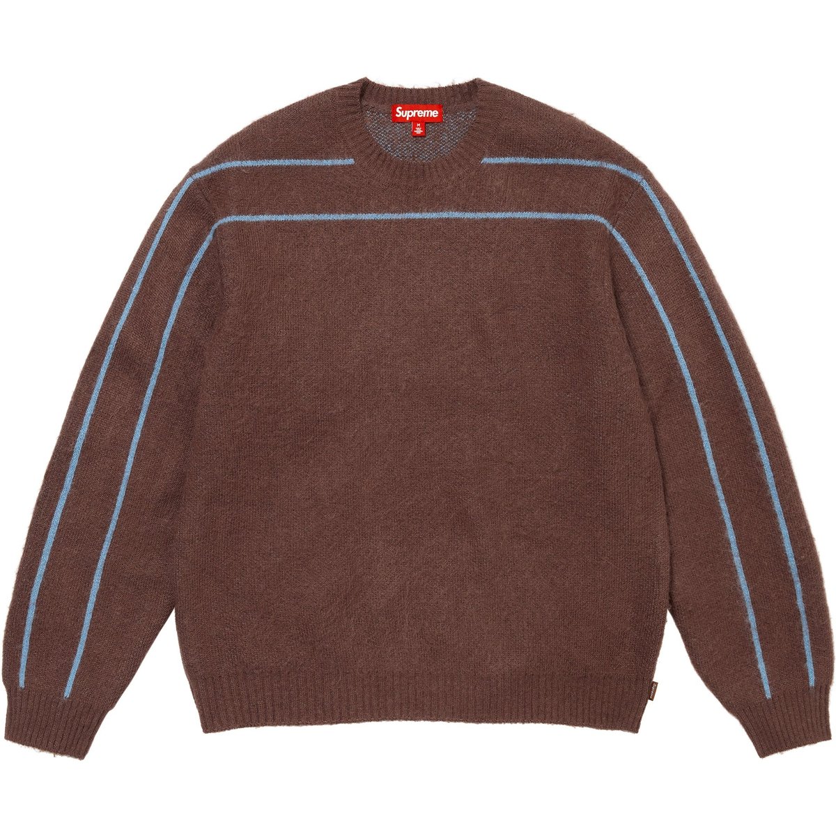 Details on Back Stripe Sweater Brown from fall winter
                                                    2024