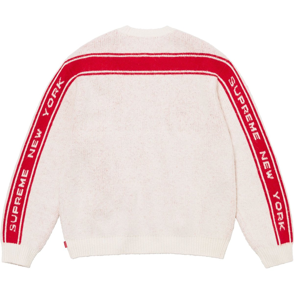 Details on Back Stripe Sweater Stone from fall winter
                                                    2024