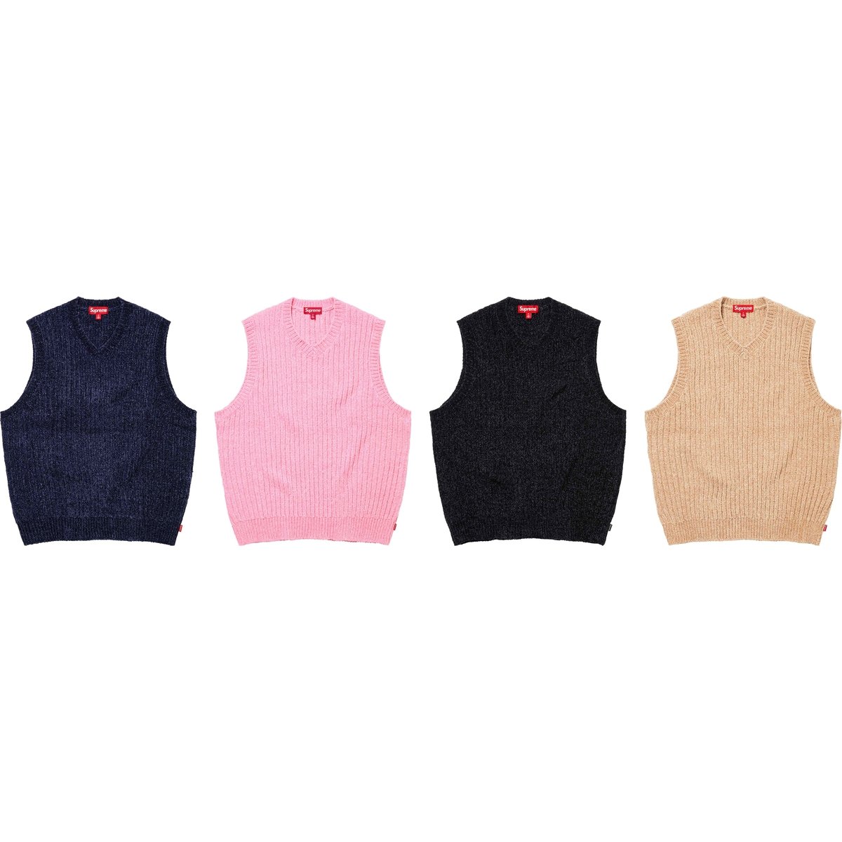 Supreme Chenille Sweater Vest releasing on Week 10 for fall winter 2024