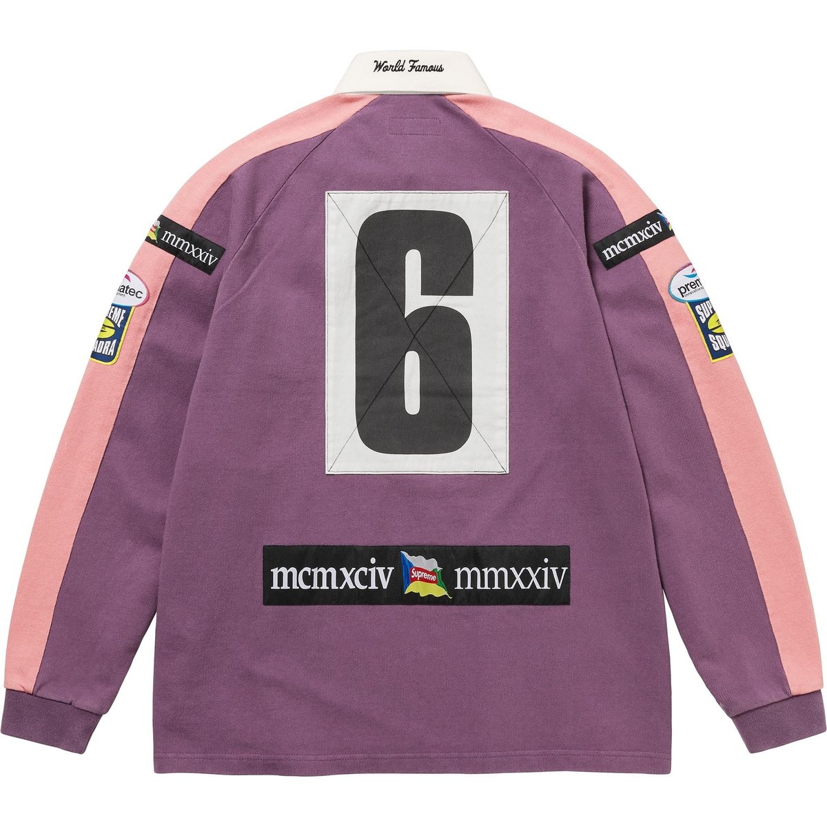 Details on Chest Stripe Rugby Purple from fall winter
                                                    2024