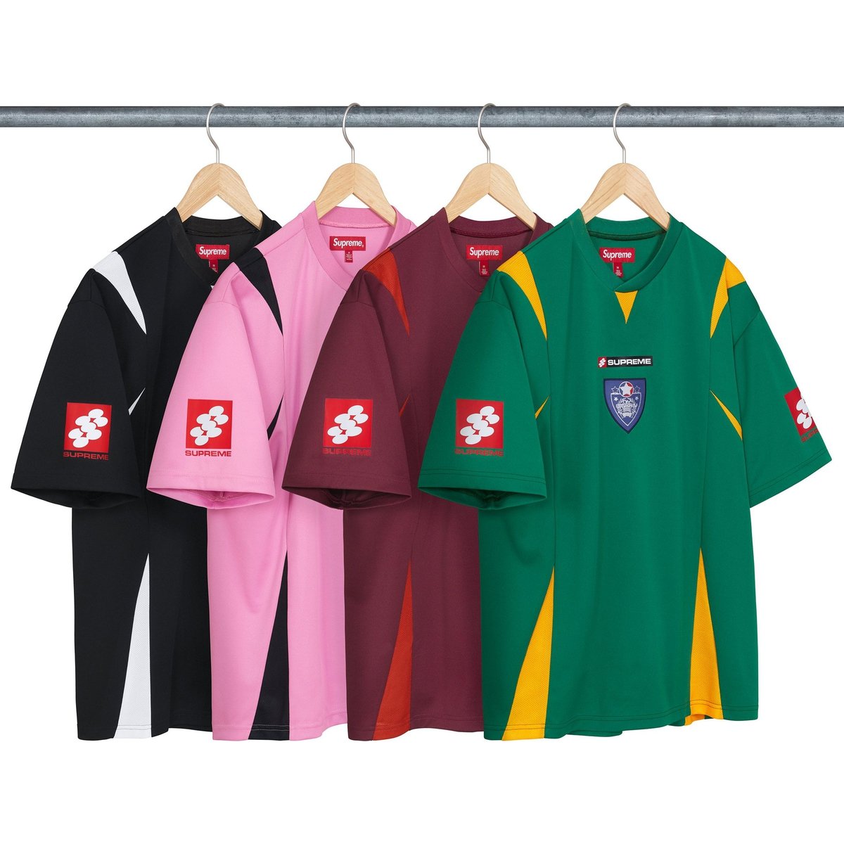 Supreme Crest Soccer Jersey for fall winter 24 season