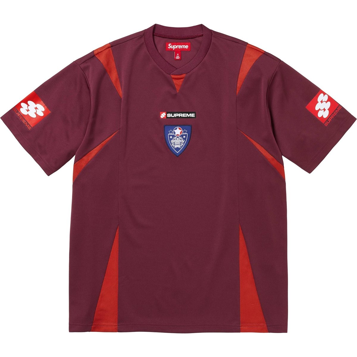 Details on Crest Soccer Jersey Maroon from fall winter
                                                    2024