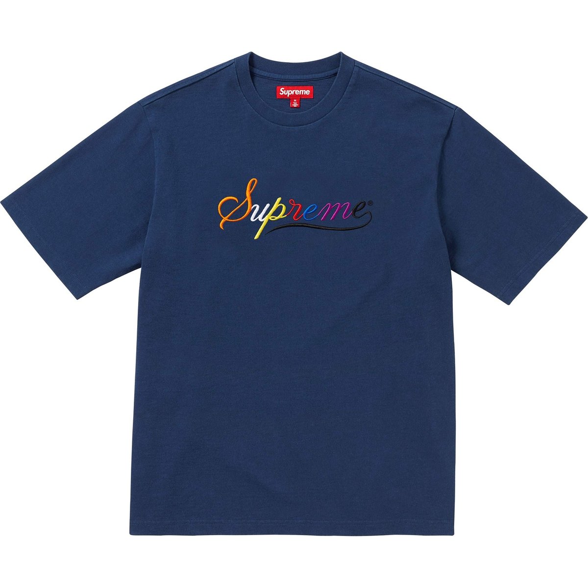 Details on Cursive S S Top Navy from fall winter
                                                    2024 (Price is $78)