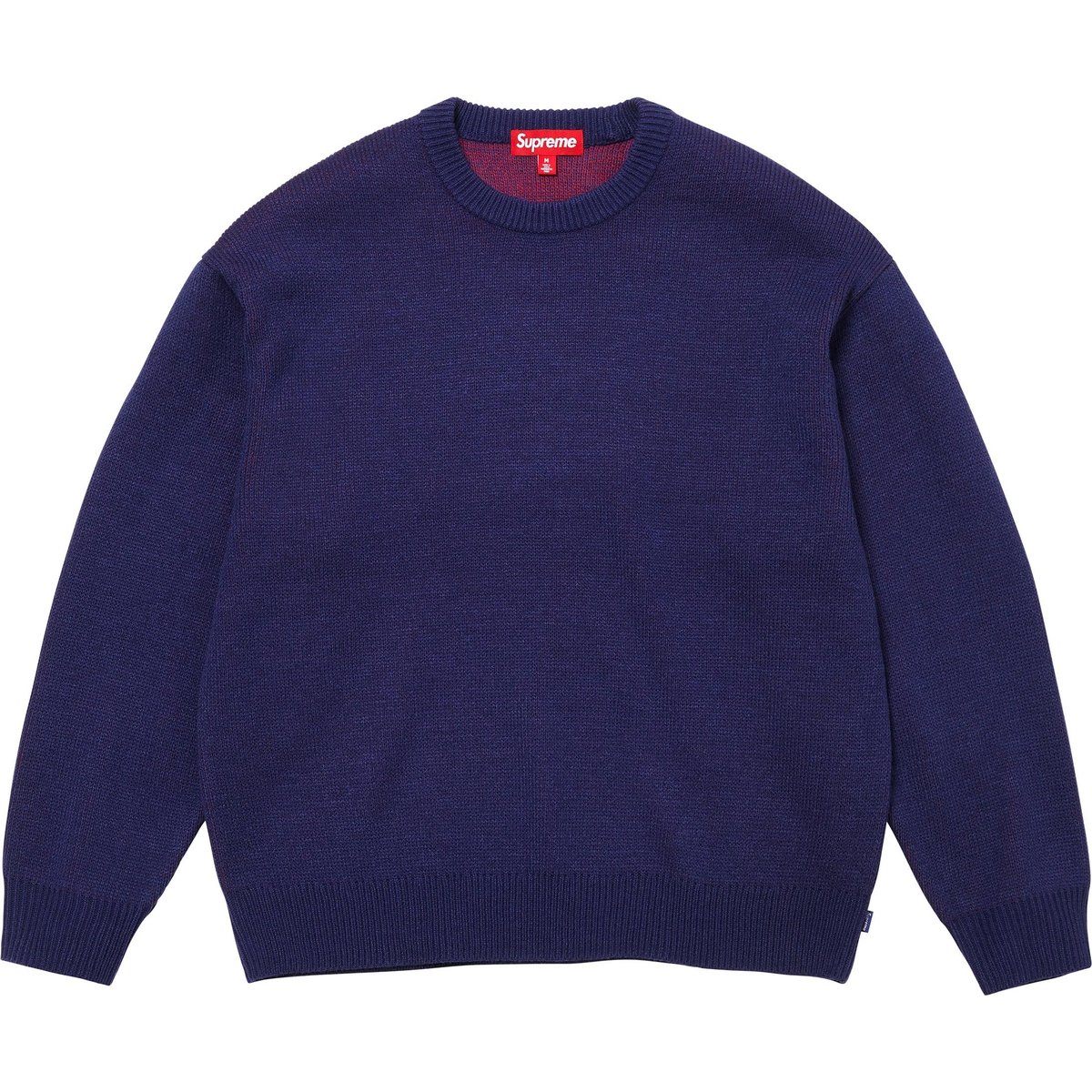 Details on Fuck Money Sweater Navy from fall winter
                                                    2024