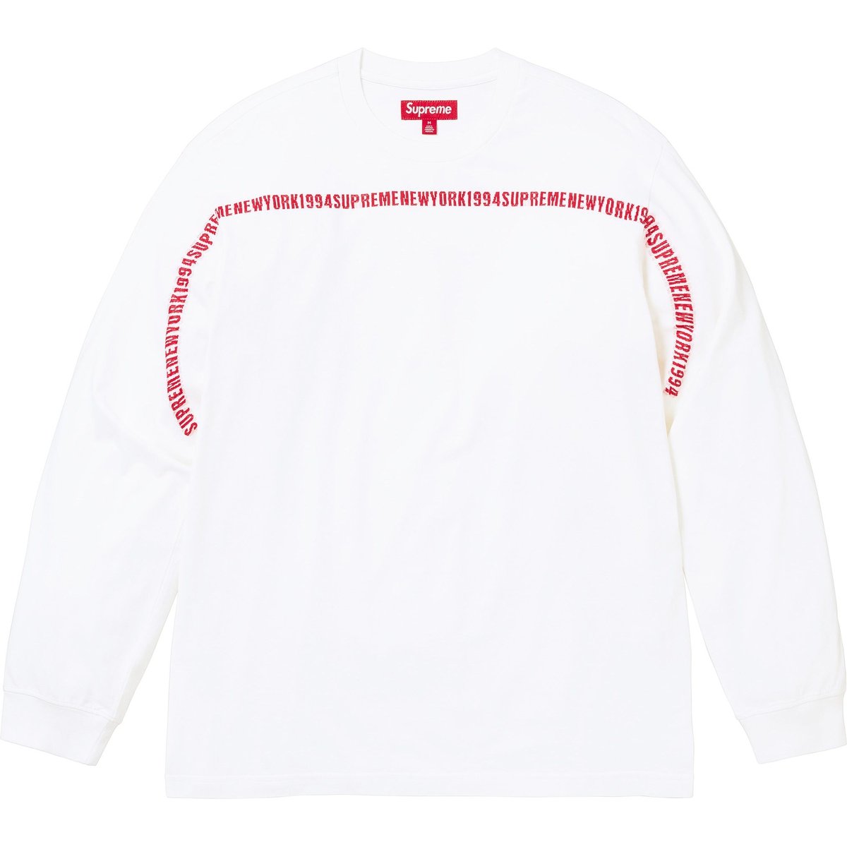 Details on Intarsia Stripe L S Top White from fall winter
                                                    2024