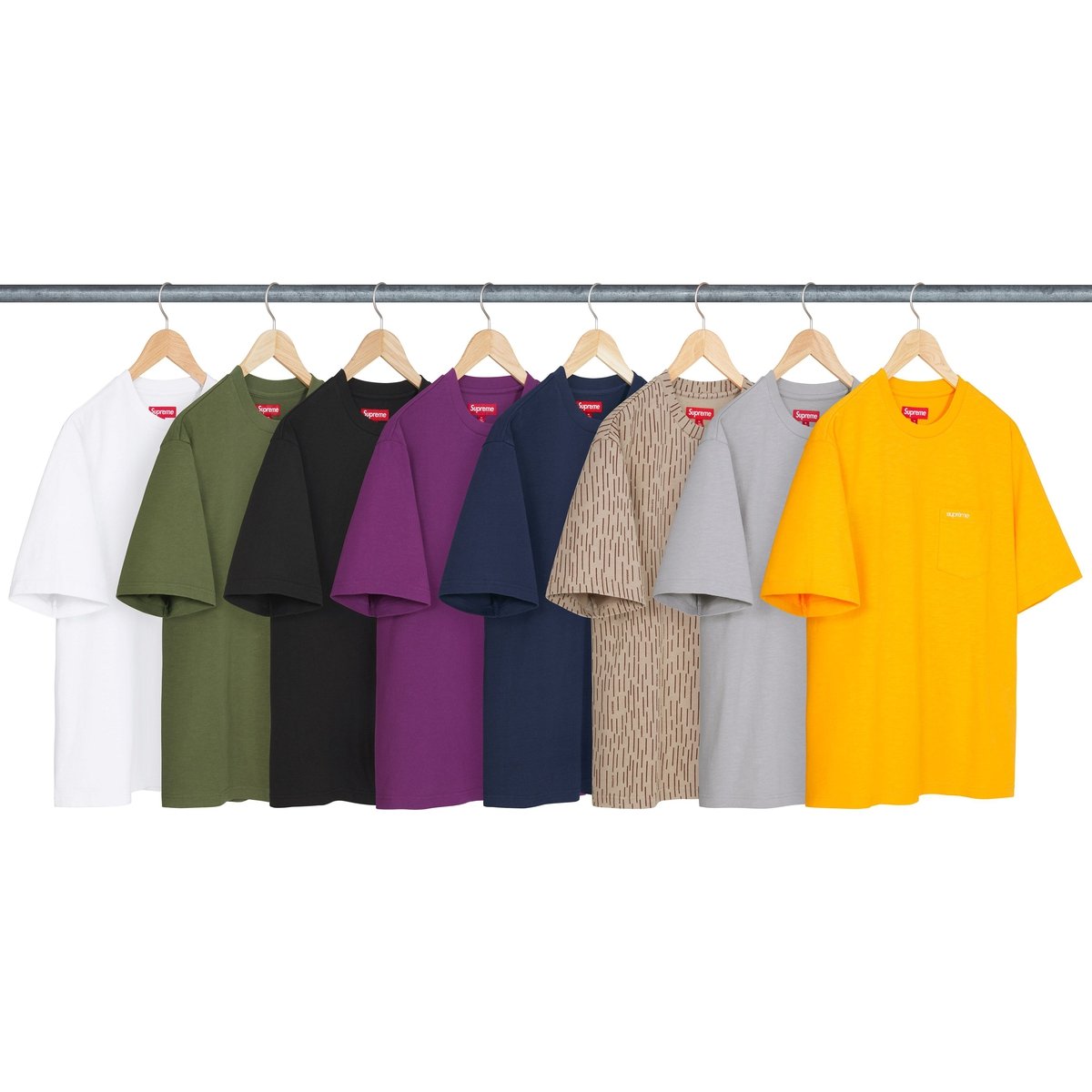 Supreme S S Pocket Tee for fall winter 24 season