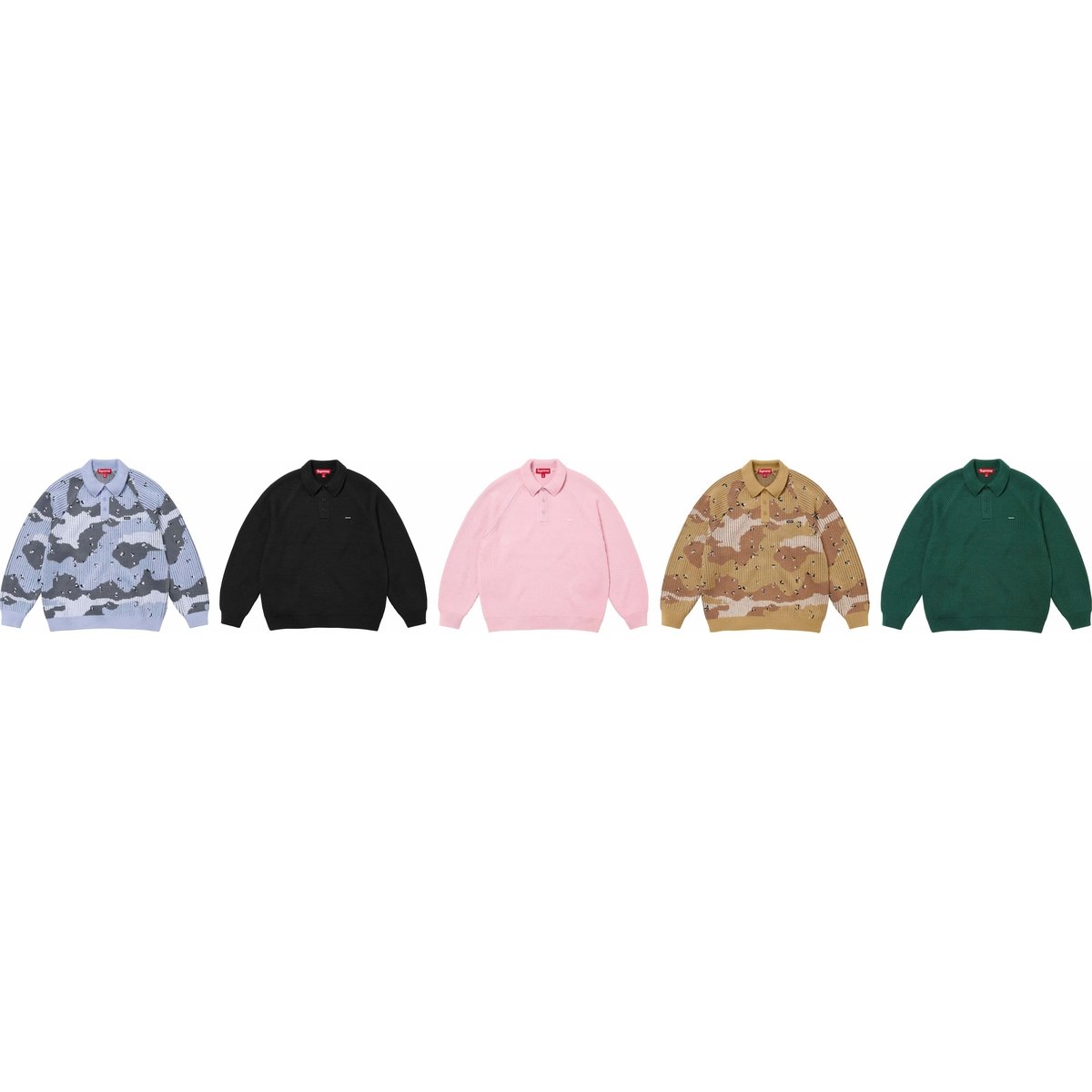 Supreme Small Box Polo Sweater releasing on Week 6 for fall winter 2024