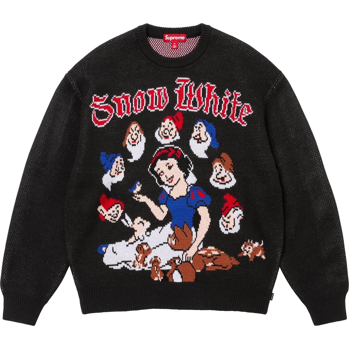 Details on Snow White Sweater Black from fall winter
                                                    2024