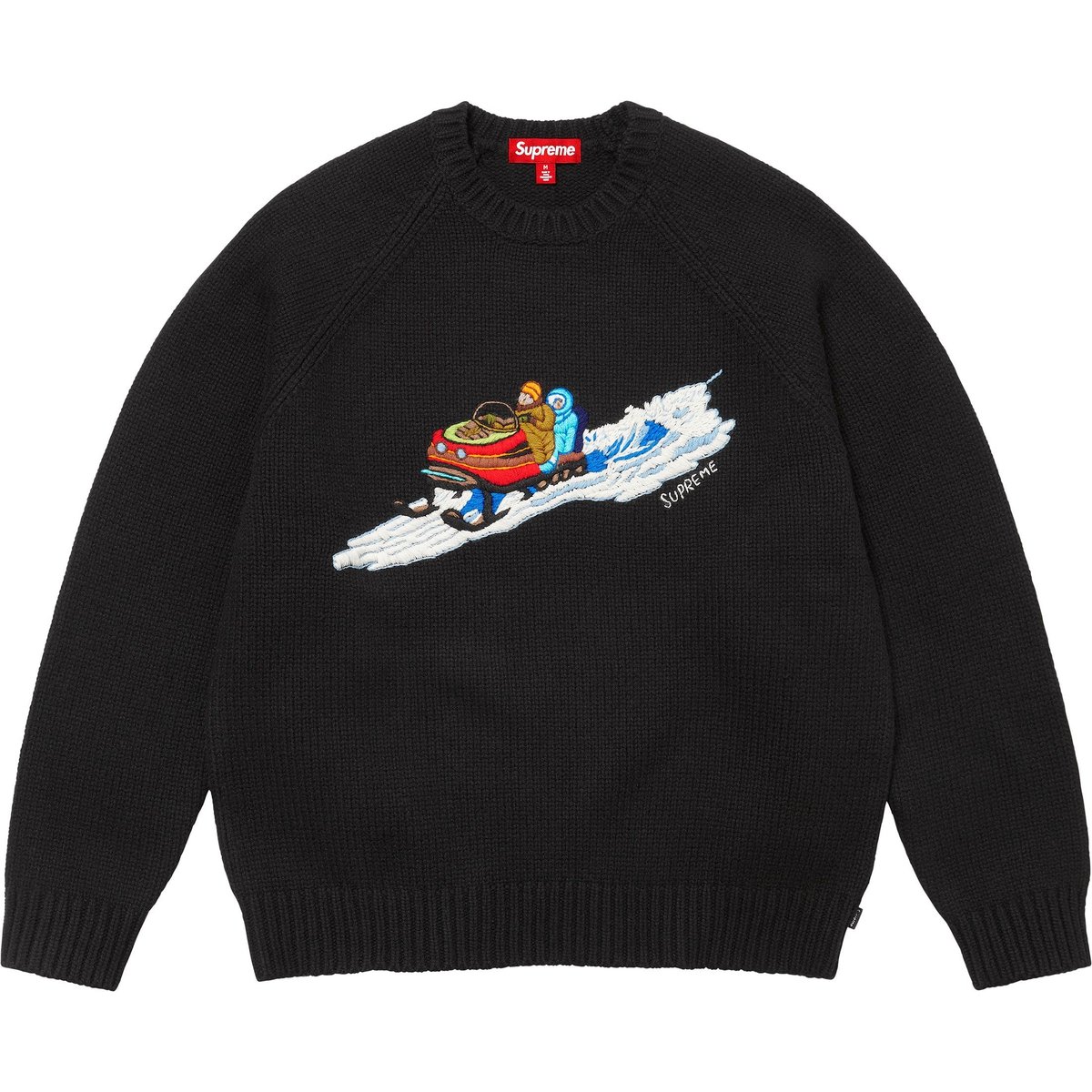 Details on Snowmobile Sweater Black from fall winter
                                                    2024