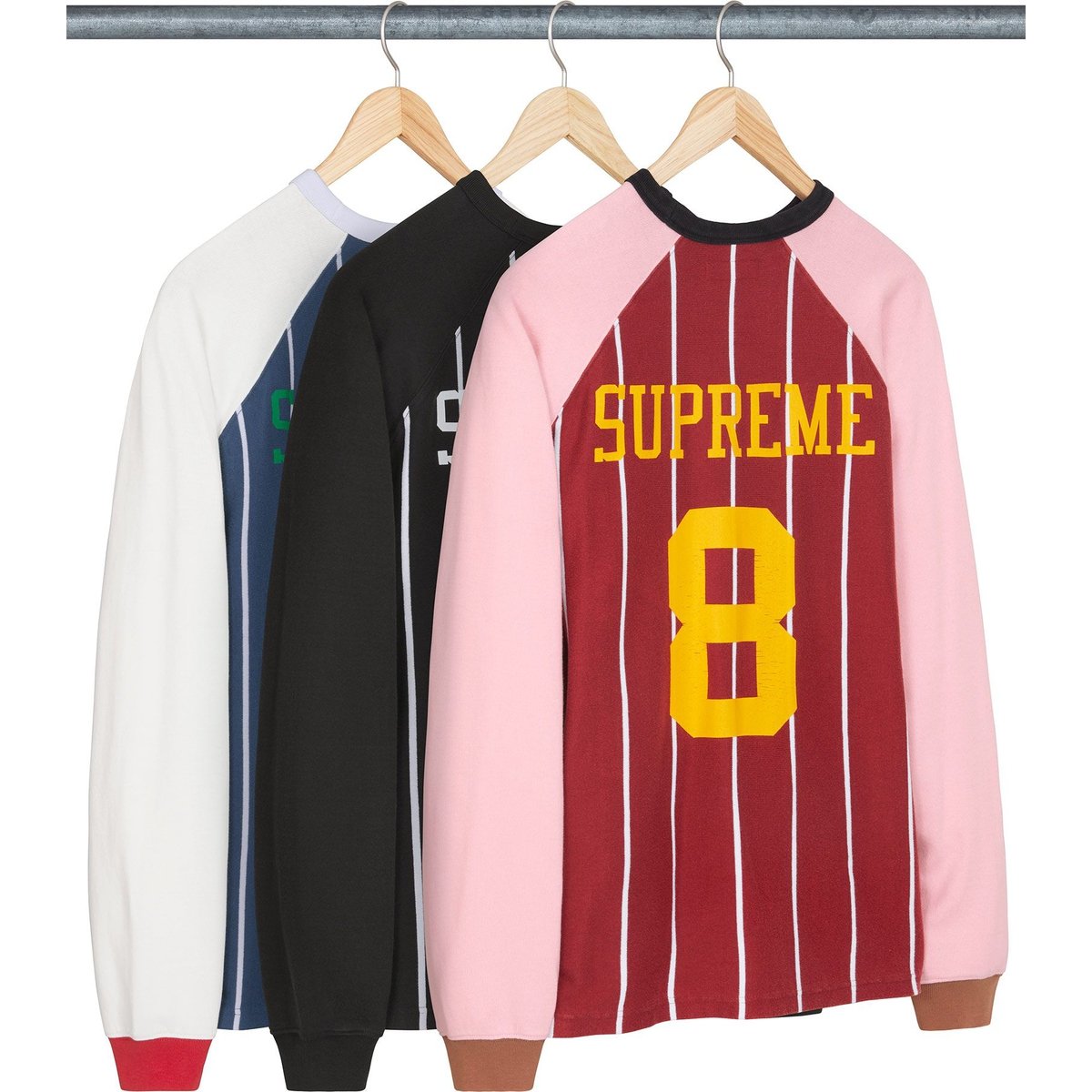 Details on Stripe Raglan L S Top from fall winter
                                            2024 (Price is $110)