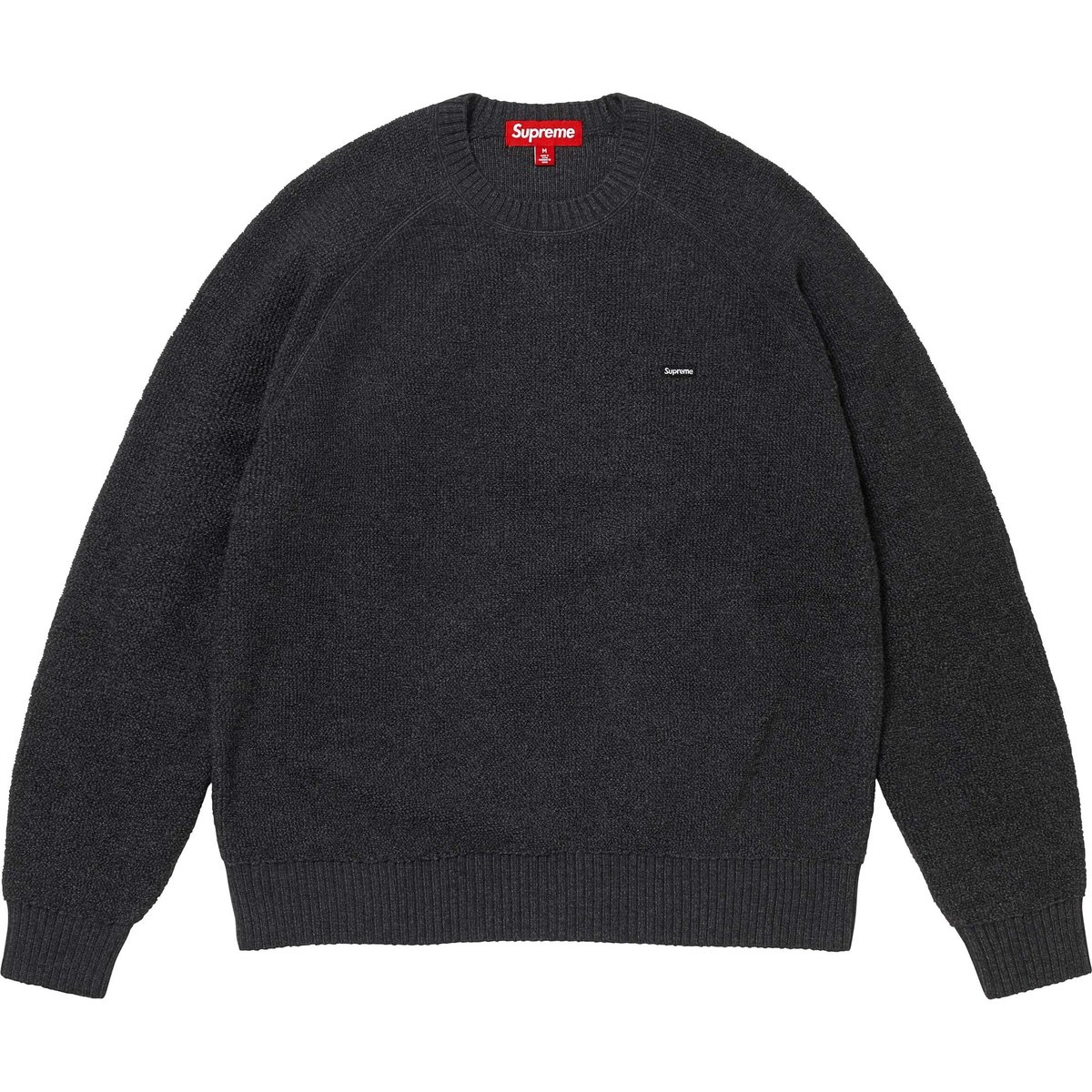 Details on Terry Small Box Sweater Black from fall winter
                                                    2024