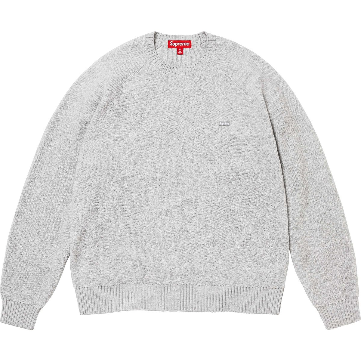 Details on Terry Small Box Sweater Heather Grey from fall winter
                                                    2024