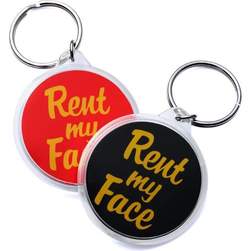 Details on Rent My Face Keychain from spring summer
                                            2012