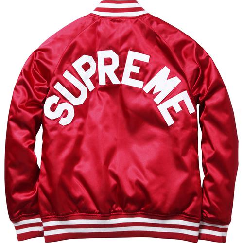 Details on Supreme Champion Satin Jacket None from spring summer
                                                    2013