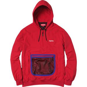 supreme mesh pocket pullover