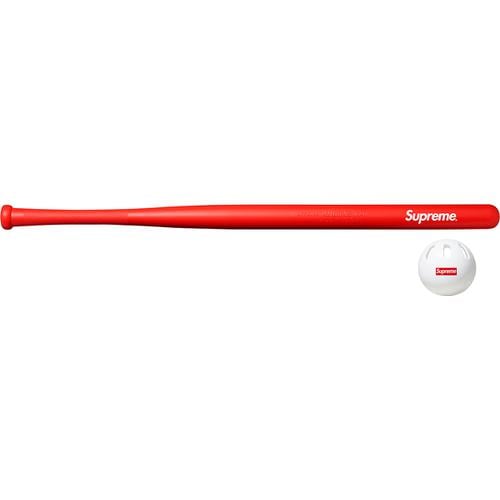 Supreme Wiffle Sport Bat and Ball - Red