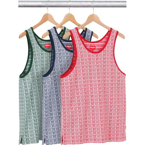 Details on Jacquard Dollar Tank Top from spring summer
                                            2015