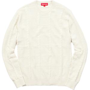 supreme jacquard sweater