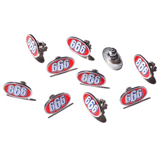 Supreme 666 Oval Pin releasing on Week 10 for spring summer 2017