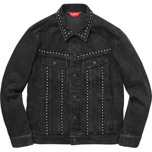 Studded Denim Trucker Jacket - spring summer 2017 - Supreme