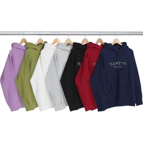 Details on Multi Color Classic Logo Hooded Sweatshirt from spring summer
                                            2017 (Price is $148)