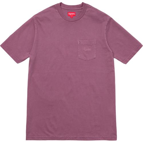 Details on Overdyed Pocket Tee None from spring summer
                                                    2017 (Price is $60)