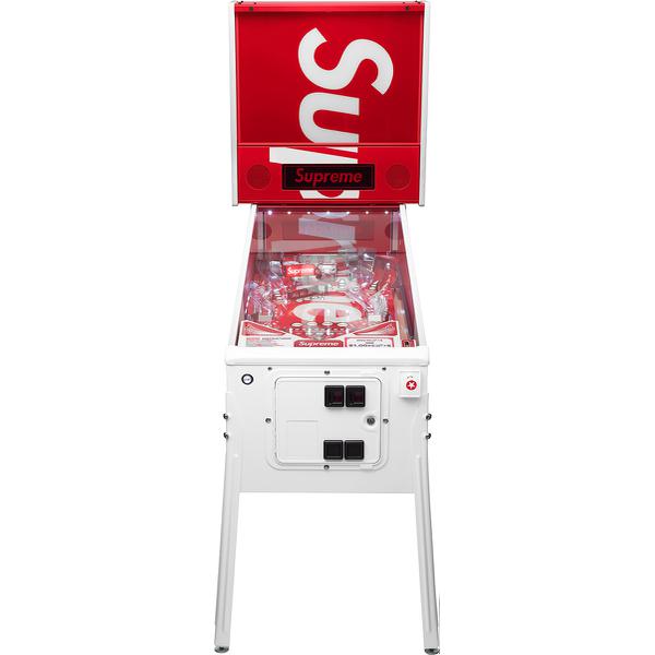 Details on Supreme Stern Pinball Machine from spring summer
                                            2018 (Price is $9600)
