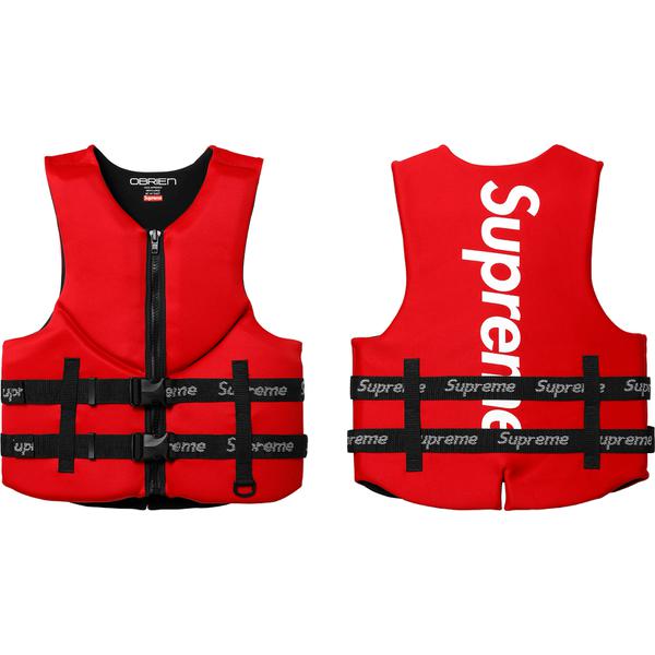 Details on Supreme O'Brien Life Vest from spring summer
                                            2018 (Price is $128)