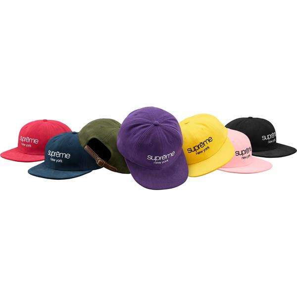 Supreme Classic Logo 6-Panel released during spring summer 18 season