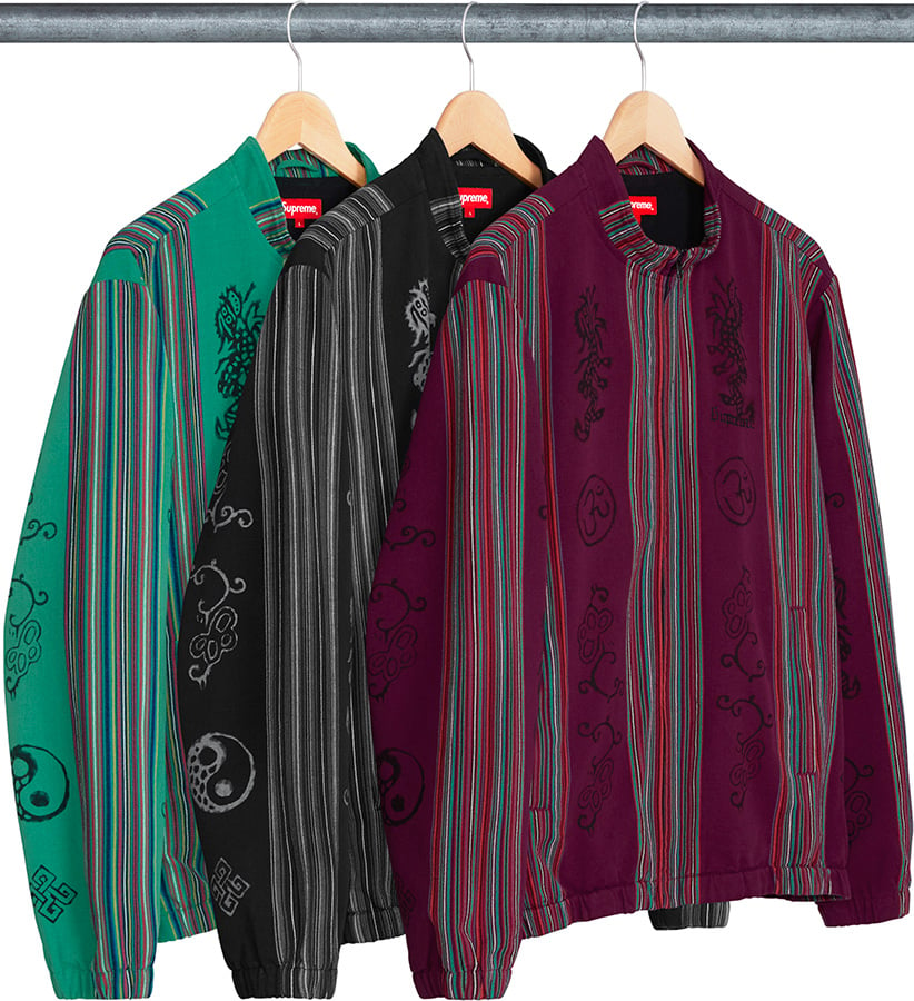 当店在庫してます！ 美品 XL Jacket Batik Striped Woven supreme ...