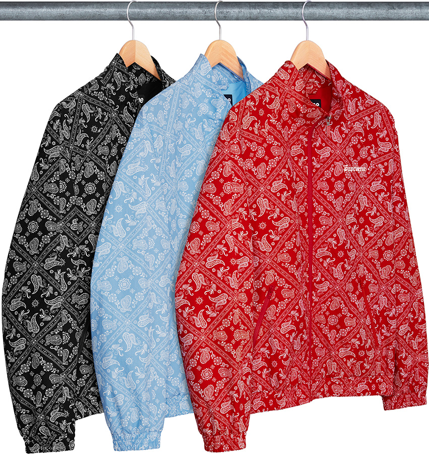 得価即納】 Supreme - supreme bandana track jacket size XLの通販 by ...