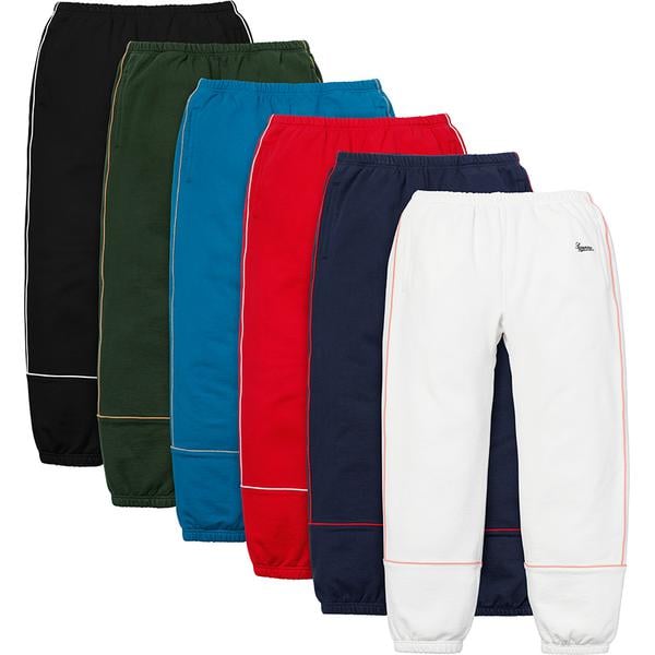 Supreme Piping Sweatpant releasing on Week 8 for spring summer 2018