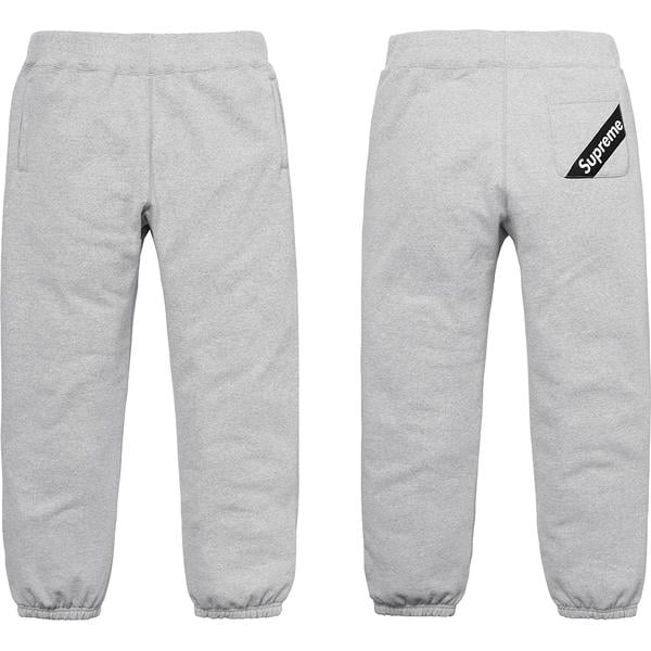 Details on Corner Label Sweatpant from spring summer
                                            2018 (Price is $128)