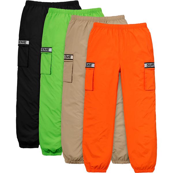 Supreme Reflective Taping Cargo Pant released during spring summer 18 season