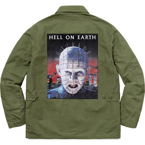 Details on Supreme Hellraiser BDU Shirt None from spring summer
                                                    2018 (Price is $228)