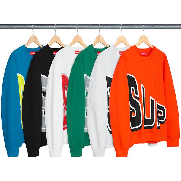 Details on Side Arc Crewneck from spring summer
                                            2018 (Price is $138)