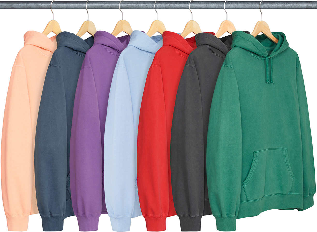 Supreme 2018ss Overdyed Hooded パーカー