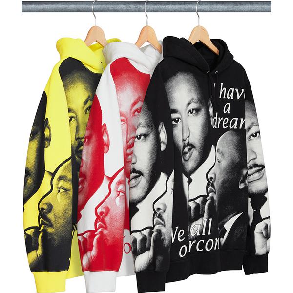 Supreme MLK Hooded Sweatshirt releasing on Week 8 for spring summer 2018