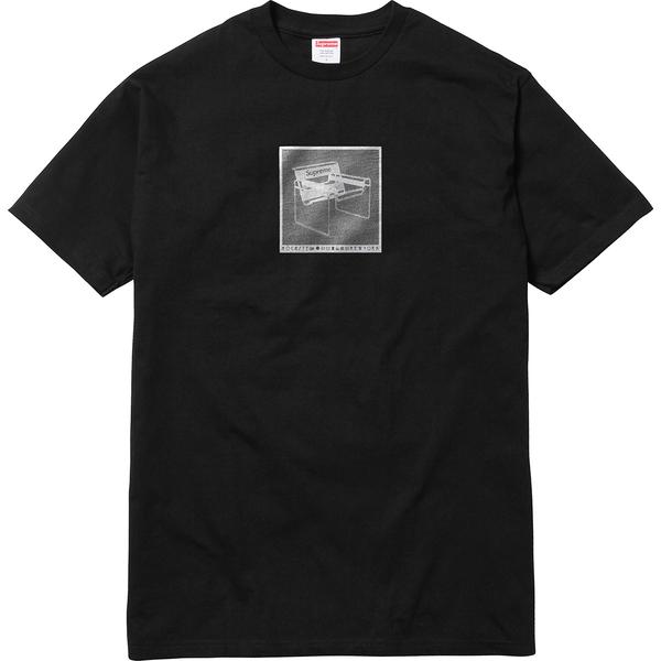Supreme Chair Tee released during spring summer 18 season