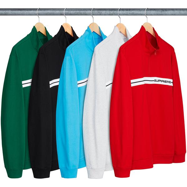 Details on Half Zip Warm Up from spring summer
                                            2018 (Price is $118)