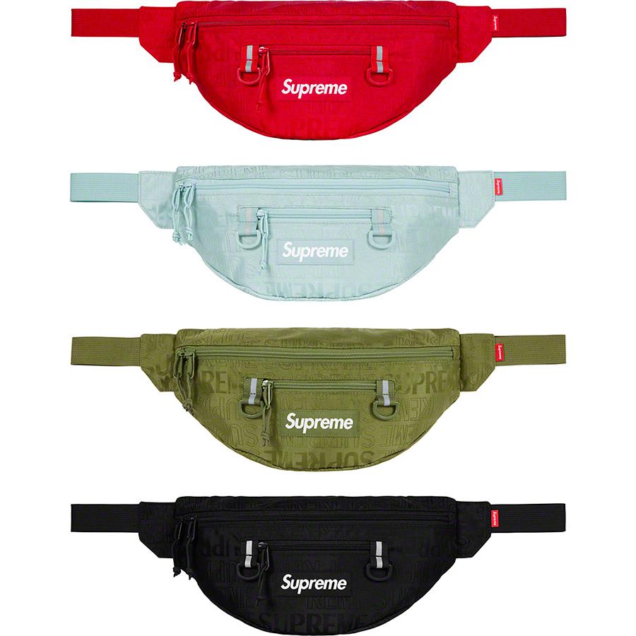 Supreme Waist Bag Water resistant nylon ripstop with X-Pac® laminated base  and embossed logo lining. Main zip compartment with interior…