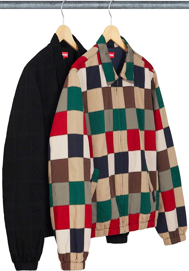 patchwork jacket supreme