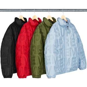 Bonded Logo Puffy Jacket - spring summer 2019 - Supreme