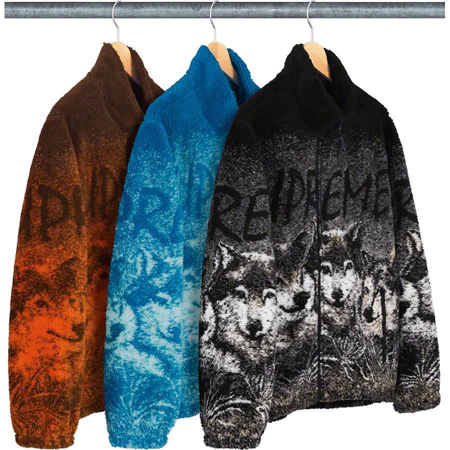 Details on Wolf Fleece Jacket from spring summer
                                            2019 (Price is $198)