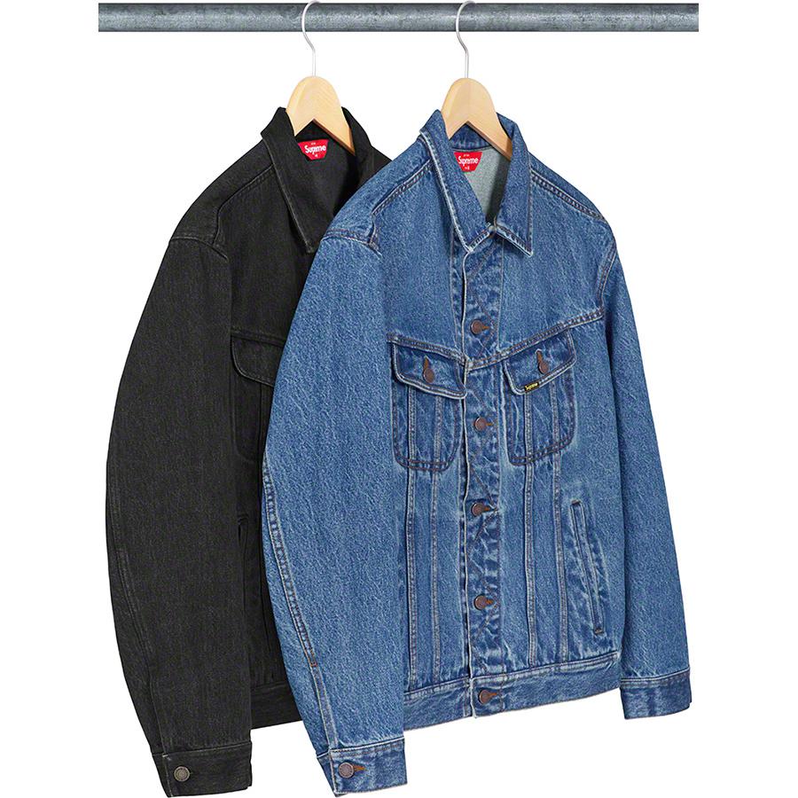 Details on New York Painted Trucker Jacket from spring summer
                                            2019 (Price is $238)