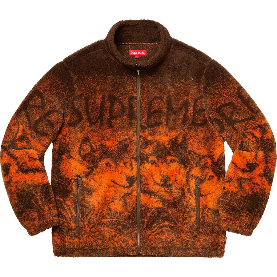 Details on Wolf Fleece Jacket  from spring summer
                                                    2019 (Price is $198)