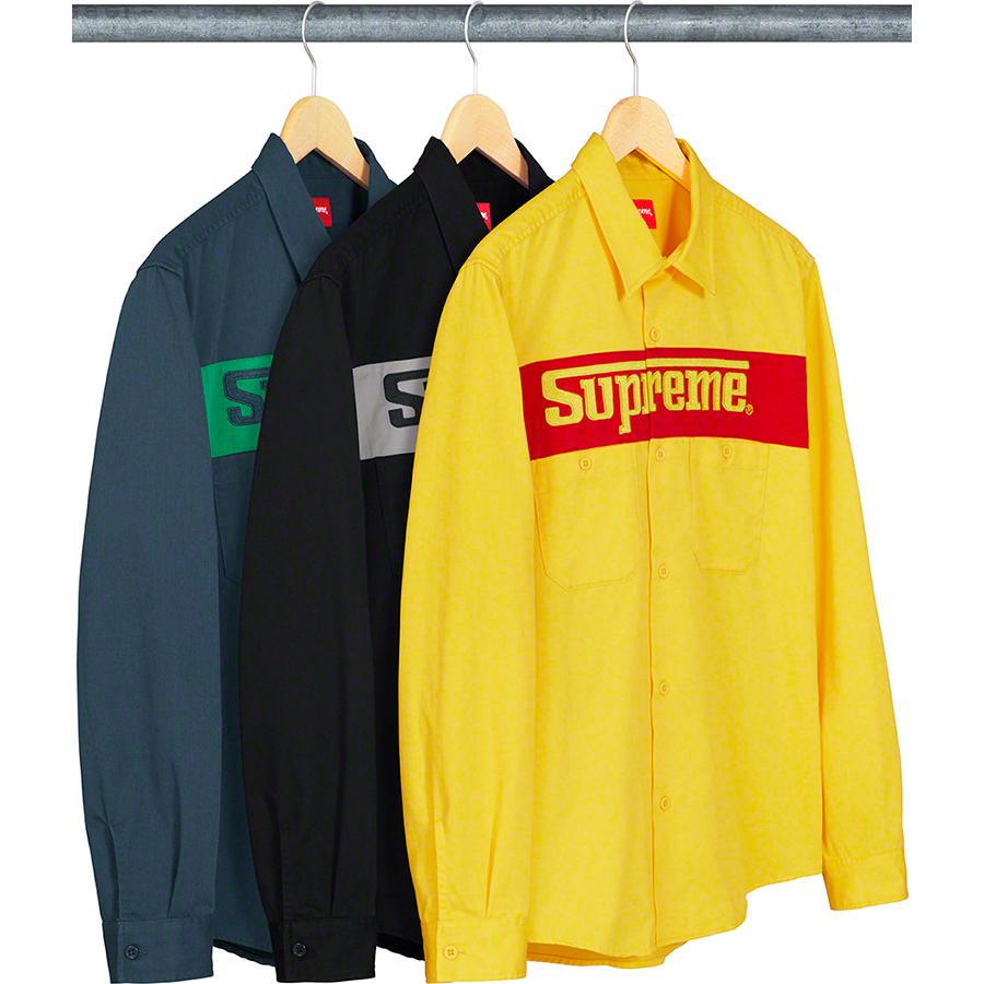 Racing Logo Work Shirt - spring summer 2019 - Supreme