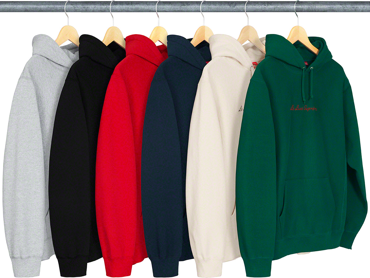 supreme  Le Luxe Hooded Sサイズ
