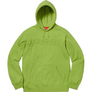 set in logo hooded sweatshirt supreme