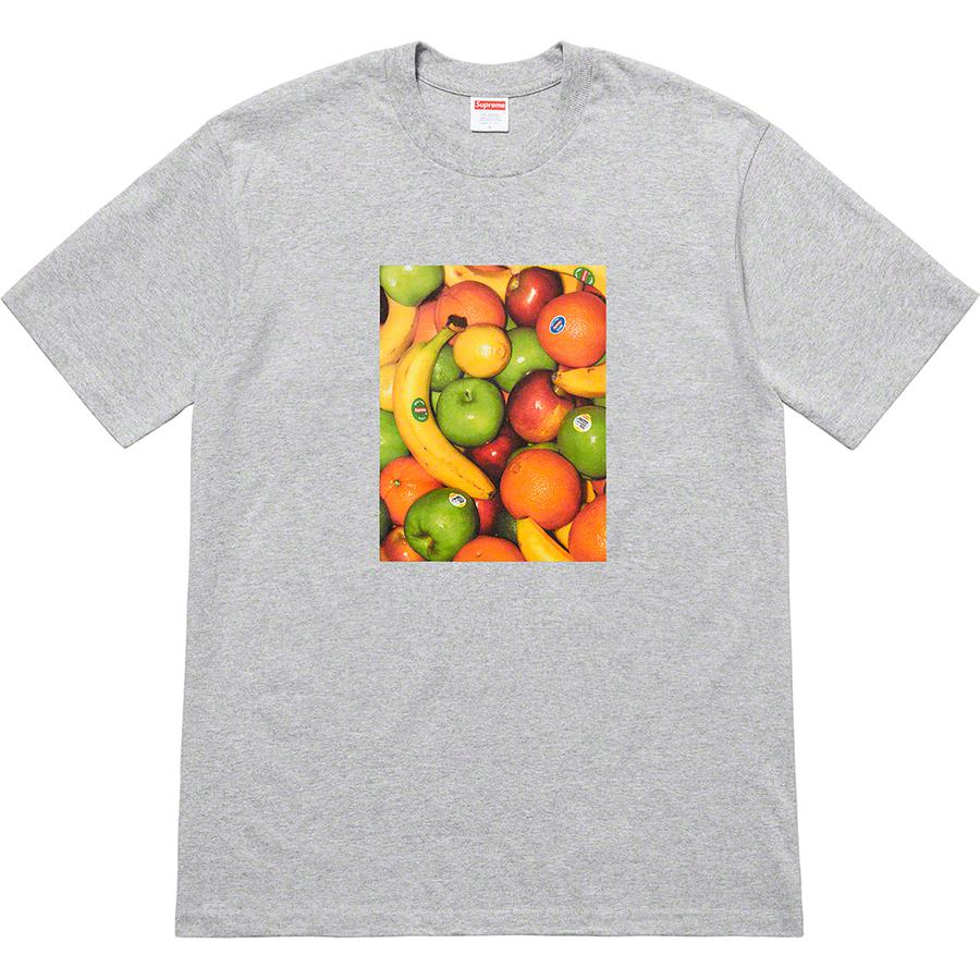 Details on Fruit Tee from spring summer
                                            2019 (Price is $38)
